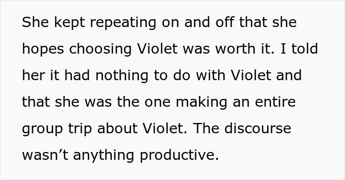 Text about a girlfriend not wanting boyfriend to go on a trip with a female friend, causing relationship doubts. Text about a girlfriend not wanting boyfriend to go on a trip with a female friend, causing relationship doubts.