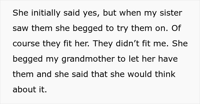 Vegan sister tries grandma’s leather shoes after woman plans to sell them, creating unexpected family conflict. Vegan sister tries grandma’s leather shoes after woman plans to sell them, creating unexpected family conflict.