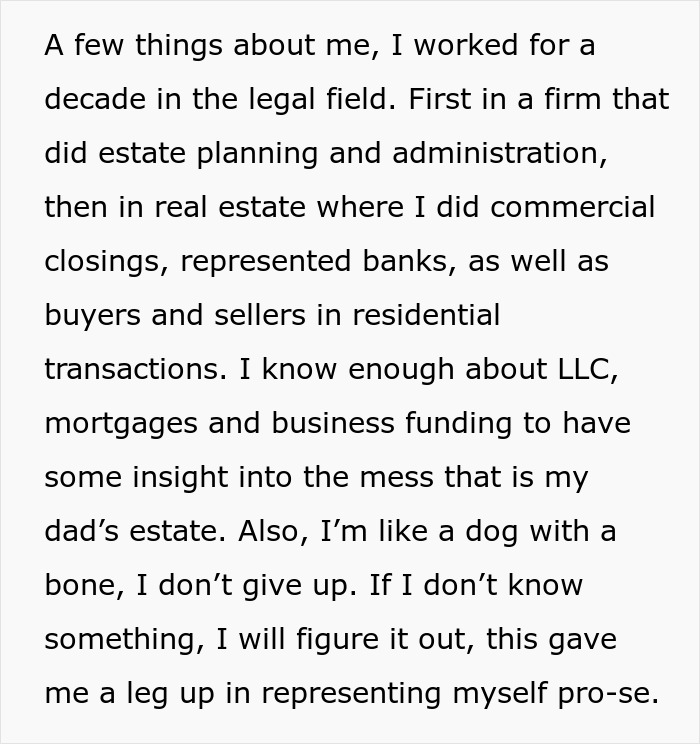 "I'm Just Getting Started": Grieving Daughter Hellbent On Driving Step-Monster To Financial Ruin "I'm Just Getting Started": Grieving Daughter Hellbent On Driving Step-Monster To Financial Ruin