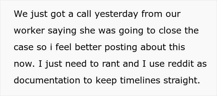 Text post describing a couple using Reddit to document timelines after banning toxic in-laws from visiting their newborn. Text post describing a couple using Reddit to document timelines after banning toxic in-laws from visiting their newborn.