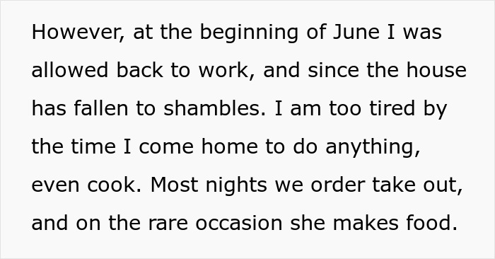 Text excerpt discussing tiredness and household chores relating to depressed is not an excuse for being lazy. Text excerpt discussing tiredness and household chores relating to depressed is not an excuse for being lazy.
