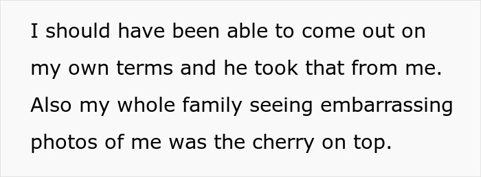 Guy’s Life Unravels After He Gets Outed, He’s Traumatized To Discover The Ugly Truth 11 Years Later Guy’s Life Unravels After He Gets Outed, He’s Traumatized To Discover The Ugly Truth 11 Years Later