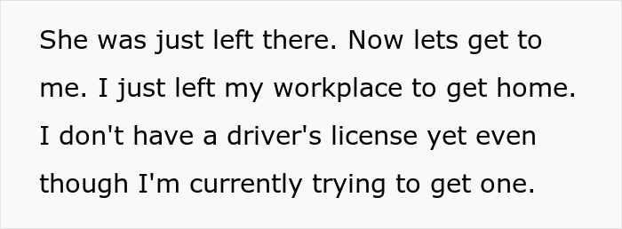Text excerpt about a neighbor describing finding a 5-year-old girl abandoned in another city and contacting CPS quickly. Text excerpt about a neighbor describing finding a 5-year-old girl abandoned in another city and contacting CPS quickly.