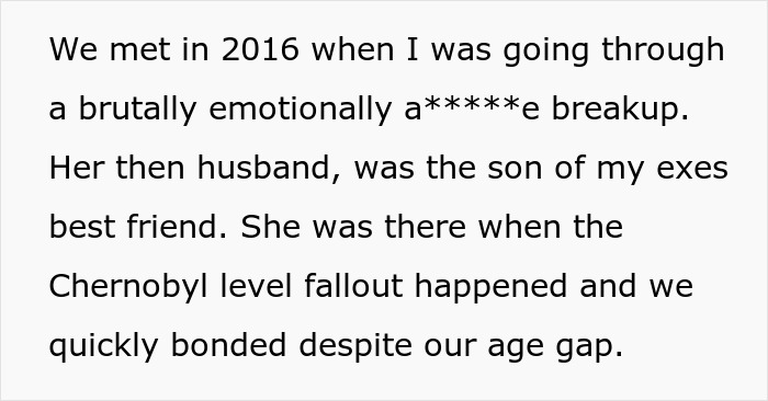 Text excerpt about a woman ending a 10-year friendship with a friend who has 5 kids and 4 dads. Text excerpt about a woman ending a 10-year friendship with a friend who has 5 kids and 4 dads.