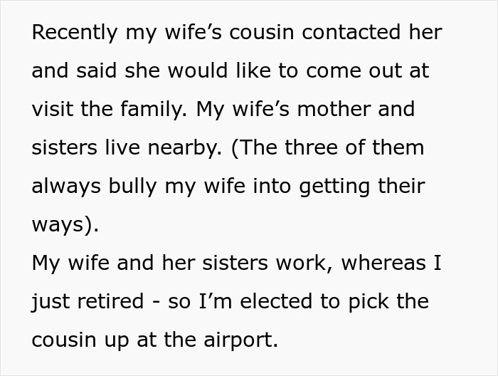 Husband tired of hosting wife’s distant relatives without thanks, refuses to host family visits again. Husband tired of hosting wife’s distant relatives without thanks, refuses to host family visits again.