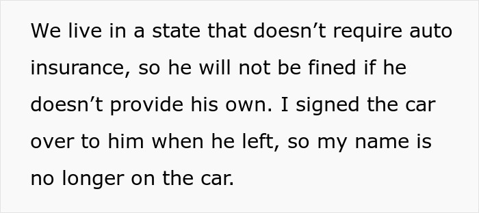 Text excerpt discussing a 20-year-old mooching off parents and consequences after stealing money from them. Text excerpt discussing a 20-year-old mooching off parents and consequences after stealing money from them.