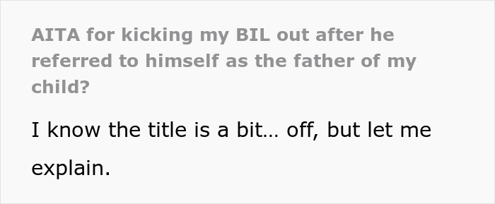 Text from a digital post discussing a guy helping his sister-in-law conceive using IVF and claiming he is technically the kid's dad. Text from a digital post discussing a guy helping his sister-in-law conceive using IVF and claiming he is technically the kid's dad.