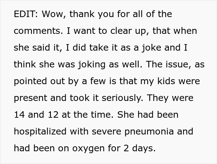 Text post explaining a husband’s dying wife's request about dating and their daughter calling him a cheater after he dates. Text post explaining a husband’s dying wife's request about dating and their daughter calling him a cheater after he dates.