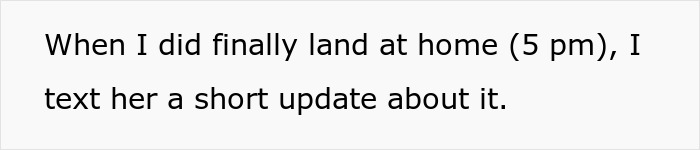 Text message reading when I did finally land at home I text her a short update about it, related to mother accuses daughter kidnapping. Text message reading when I did finally land at home I text her a short update about it, related to mother accuses daughter kidnapping.