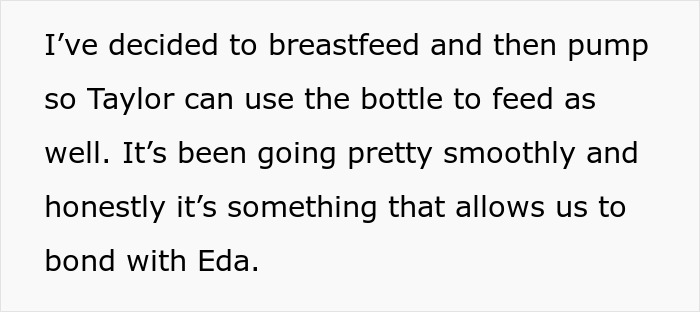 Text about breastfeeding and bonding with newborn after stepsister's birth, highlighting acting beyond creepy behaviors. Text about breastfeeding and bonding with newborn after stepsister's birth, highlighting acting beyond creepy behaviors.