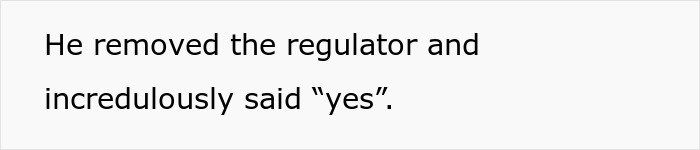 Text on a plain white background stating a man removed a regulator and said yes, related to lady wrongly trying to save elite military diver. Text on a plain white background stating a man removed a regulator and said yes, related to lady wrongly trying to save elite military diver.