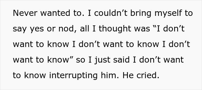 Alt text: Heartbroken woman reveals her husband's affair from 10 years ago still haunts her while he breaks down crying. Alt text: Heartbroken woman reveals her husband's affair from 10 years ago still haunts her while he breaks down crying.