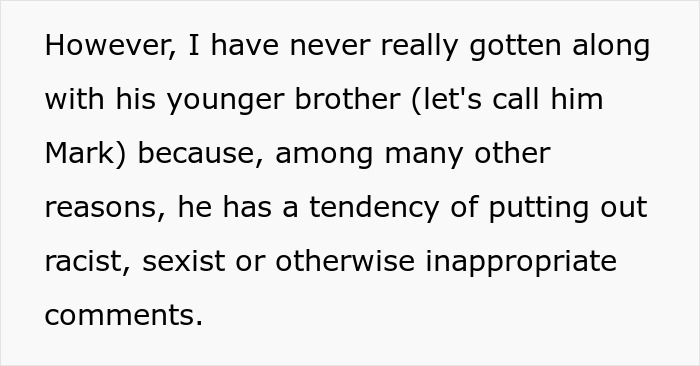 Woman confronts brother-in-law over racist slurs during family dinner while mother-in-law reacts upset. Woman confronts brother-in-law over racist slurs during family dinner while mother-in-law reacts upset.