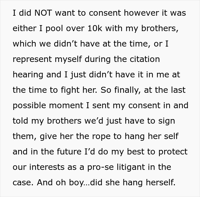 "I'm Just Getting Started": Grieving Daughter Hellbent On Driving Step-Monster To Financial Ruin "I'm Just Getting Started": Grieving Daughter Hellbent On Driving Step-Monster To Financial Ruin