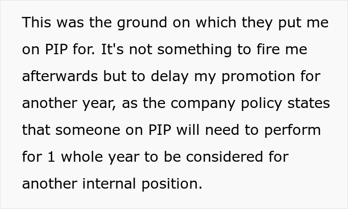 Excerpt from an employee discussing making life more difficult by exposing management and HR to coworkers. Excerpt from an employee discussing making life more difficult by exposing management and HR to coworkers.