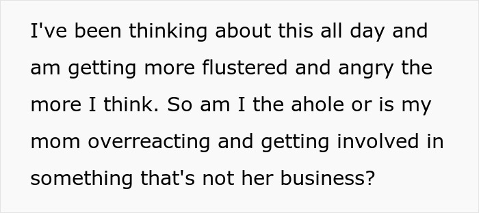 Text excerpt discussing a single mom expecting support after spending on plastic surgery, facing a reality check. Text excerpt discussing a single mom expecting support after spending on plastic surgery, facing a reality check.