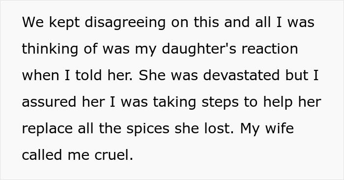 Text about a stepdaughter and sister spices drama, focusing on family conflict and efforts to resolve the issue. Text about a stepdaughter and sister spices drama, focusing on family conflict and efforts to resolve the issue.