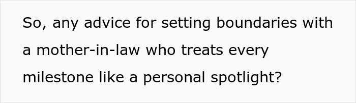 Mother-in-law trying to steal the spotlight at a wedding, advised to change her outfit and respect boundaries. Mother-in-law trying to steal the spotlight at a wedding, advised to change her outfit and respect boundaries.