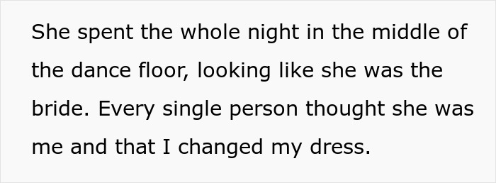 Bride horrified as cousin wears long white dress at wedding, causing confusion and anger with mom's approval. Bride horrified as cousin wears long white dress at wedding, causing confusion and anger with mom's approval.