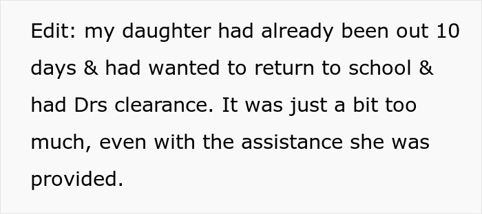 Text excerpt about a mom standing her ground regarding an autistic student's needs over her injured child. Text excerpt about a mom standing her ground regarding an autistic student's needs over her injured child.