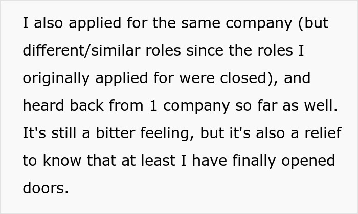 Text excerpt discussing a woman changing her name to a more white-sounding one and receiving more job offers. Text excerpt discussing a woman changing her name to a more white-sounding one and receiving more job offers.
