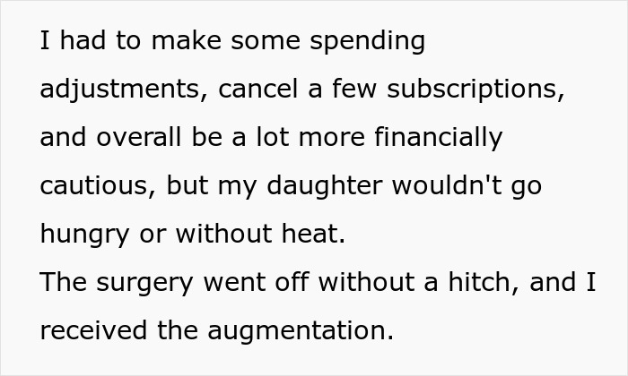 Alt text: Single mom adjusts spending after costly plastic surgery, expecting support but faces a brutal reality check instead Alt text: Single mom adjusts spending after costly plastic surgery, expecting support but faces a brutal reality check instead