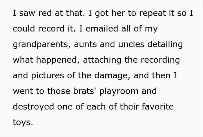 Text about grandparents suing after stepmom lets kids destroy stepdaughter's heirloom jewelry with attached damage evidence. Text about grandparents suing after stepmom lets kids destroy stepdaughter's heirloom jewelry with attached damage evidence.