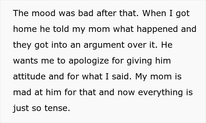 Text describing a tense family argument after a cake fail, highlighting a teen telling dad would’ve remembered if he cared. Text describing a tense family argument after a cake fail, highlighting a teen telling dad would’ve remembered if he cared.