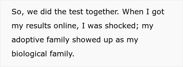 Person shocked by DNA test results revealing adoptive family as biological family, preparing to confront parents DNA test. Person shocked by DNA test results revealing adoptive family as biological family, preparing to confront parents DNA test.