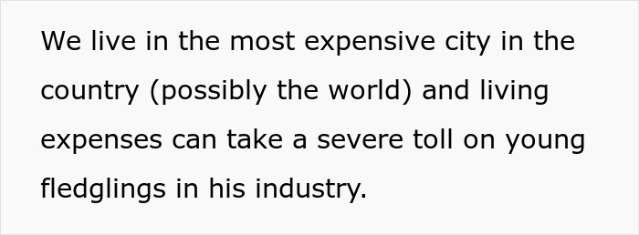 Text about living in the most expensive city impacting young professionals' financial challenges in a competitive industry. Text about living in the most expensive city impacting young professionals' financial challenges in a competitive industry.