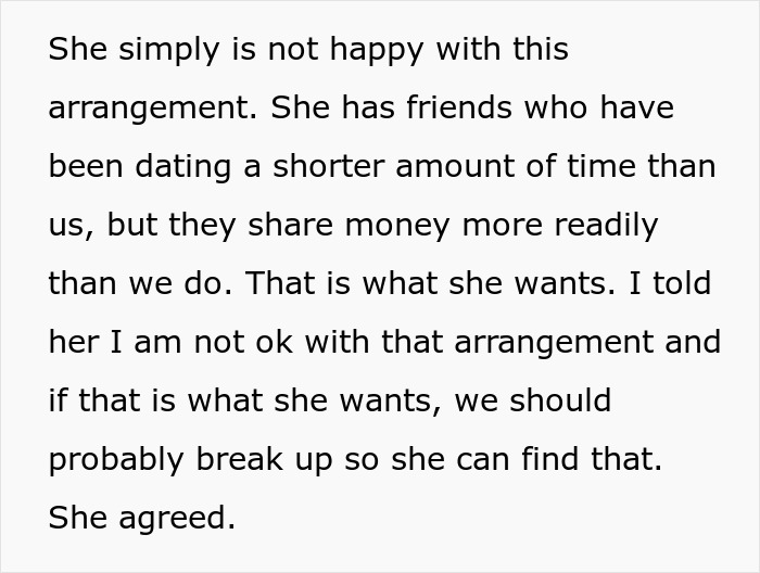 Woman demands combined income and accuses boyfriend of being selfish with money in their relationship conflict. Woman demands combined income and accuses boyfriend of being selfish with money in their relationship conflict.