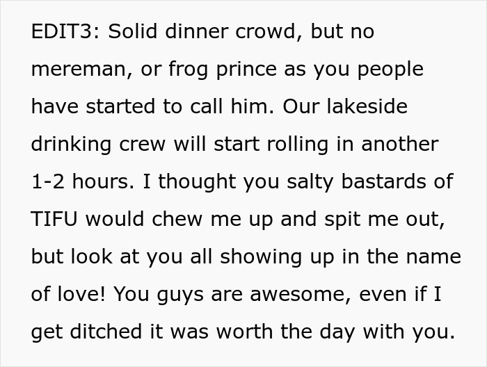 Woman embarrassingly tries to save elite military diver, ends up scoring a date despite the awkward moment. Woman embarrassingly tries to save elite military diver, ends up scoring a date despite the awkward moment.