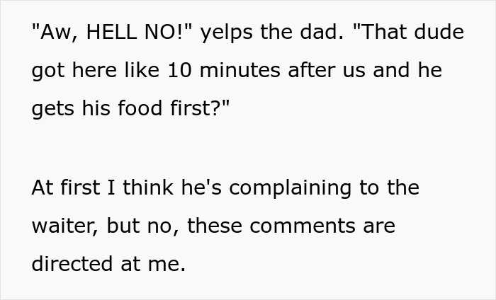 Dad steals stranger’s spicy chicken sandwich for his kid causing chaos as the child vomits everywhere in a restaurant incident. Dad steals stranger’s spicy chicken sandwich for his kid causing chaos as the child vomits everywhere in a restaurant incident.