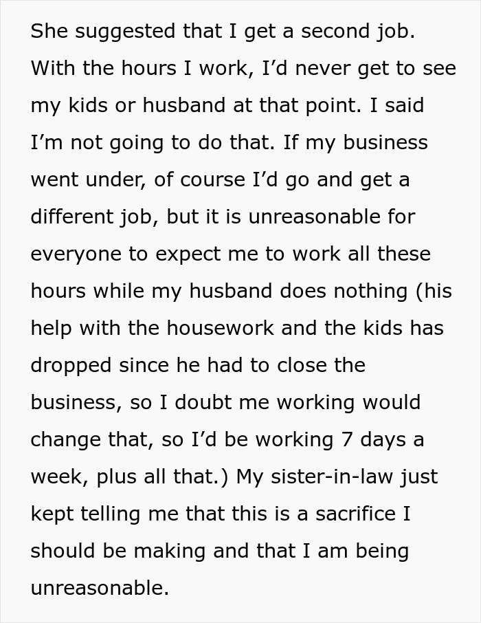 Text excerpt discussing refusal to get a job and be a boss after business failure, emphasizing work-life balance. Text excerpt discussing refusal to get a job and be a boss after business failure, emphasizing work-life balance.