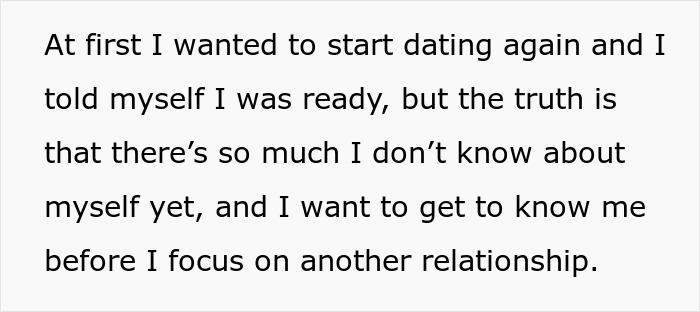 Text about self-discovery and readiness before starting a new relationship related to relationship break every year. Text about self-discovery and readiness before starting a new relationship related to relationship break every year.