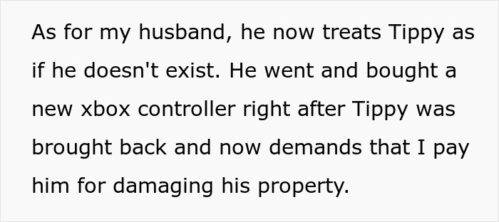 Manchild plays games ignoring son crying over lost dog while furious wife declares console trash day at home. Manchild plays games ignoring son crying over lost dog while furious wife declares console trash day at home.