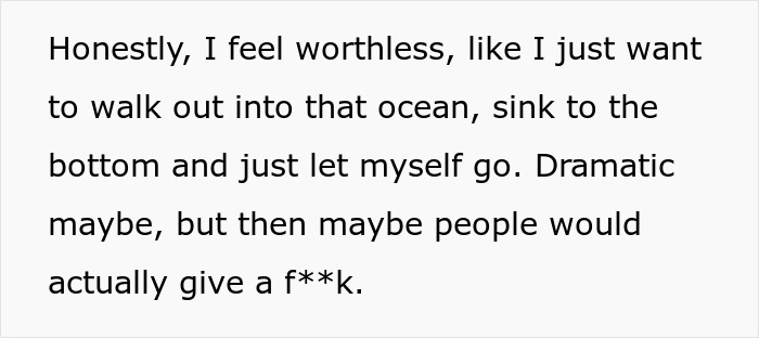 Text expressing feelings of worthlessness and despair about being a placeholder in a complicated love situation. Text expressing feelings of worthlessness and despair about being a placeholder in a complicated love situation.