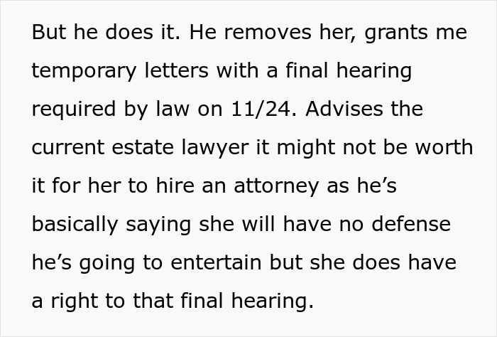 "I'm Just Getting Started": Grieving Daughter Hellbent On Driving Step-Monster To Financial Ruin "I'm Just Getting Started": Grieving Daughter Hellbent On Driving Step-Monster To Financial Ruin