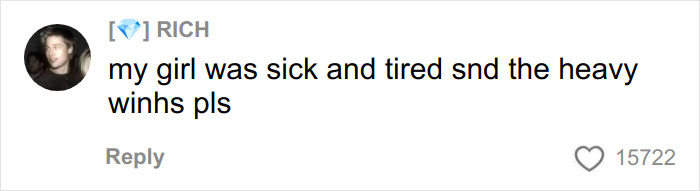 Comment on social media expressing sympathy about heavy wings, related to Bella Hadid Victoria’s Secret Angel wings weight reveal. Comment on social media expressing sympathy about heavy wings, related to Bella Hadid Victoria’s Secret Angel wings weight reveal.