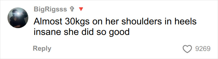 Comment on social media praising Bella Hadid for carrying nearly 30kg Victoria’s Secret Angel wings on her shoulders. Comment on social media praising Bella Hadid for carrying nearly 30kg Victoria’s Secret Angel wings on her shoulders.