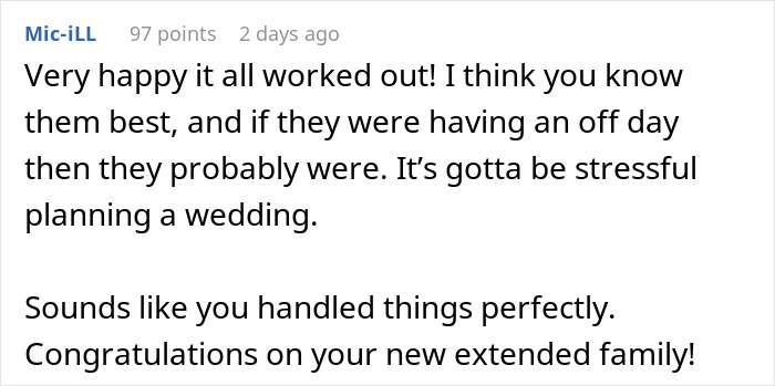 Bridesmaid nervously doing her nails before wedding as bride gets upset during pre-ceremony preparations.