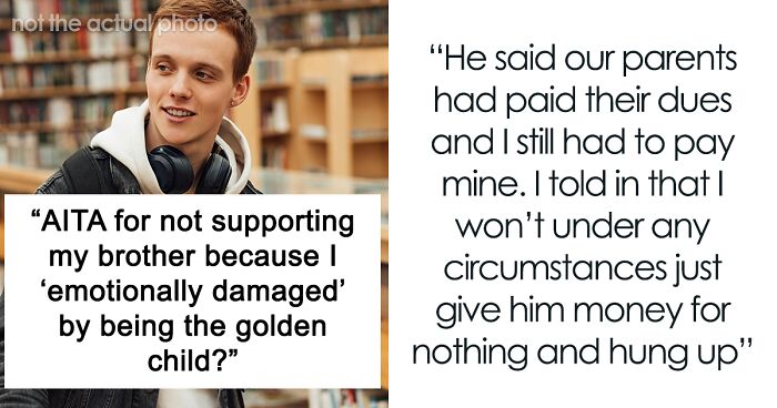 Man Refuses To Give Regular Funding To Lazy Bro, Who Dropped Out Of Uni And Demanded “Trauma” Offset