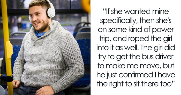 Man With Mobility Issues Gets Shamed By Teen Karen For Using A Disabled Person’s Seat On The Bus