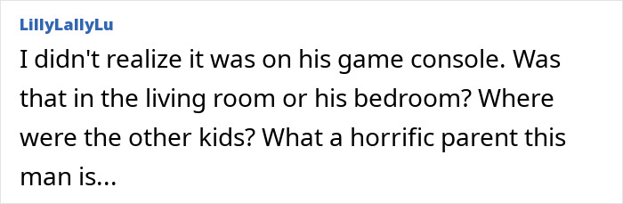 Comment expressing shock at a dad watching adult videos while his 2-year-old daughter passed away in a hot car. Comment expressing shock at a dad watching adult videos while his 2-year-old daughter passed away in a hot car.