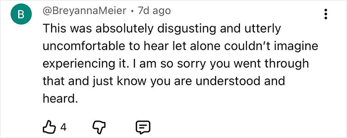 Comment expressing sympathy after disturbing new details emerge following adult star split from YouTube prankster. Comment expressing sympathy after disturbing new details emerge following adult star split from YouTube prankster.