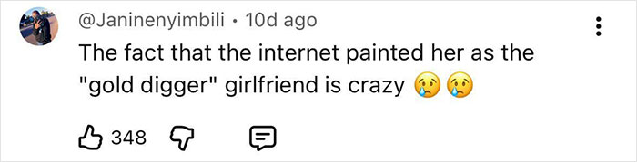 Tweet highlighting public reaction to disturbing new details after adult star breaks silence on split from YouTube prankster. Tweet highlighting public reaction to disturbing new details after adult star breaks silence on split from YouTube prankster.