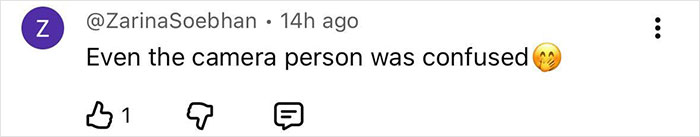 Screenshot of a social media comment reacting to Miss Panama's painfully awkward onstage fail that left viewers mortified. Screenshot of a social media comment reacting to Miss Panama's painfully awkward onstage fail that left viewers mortified.