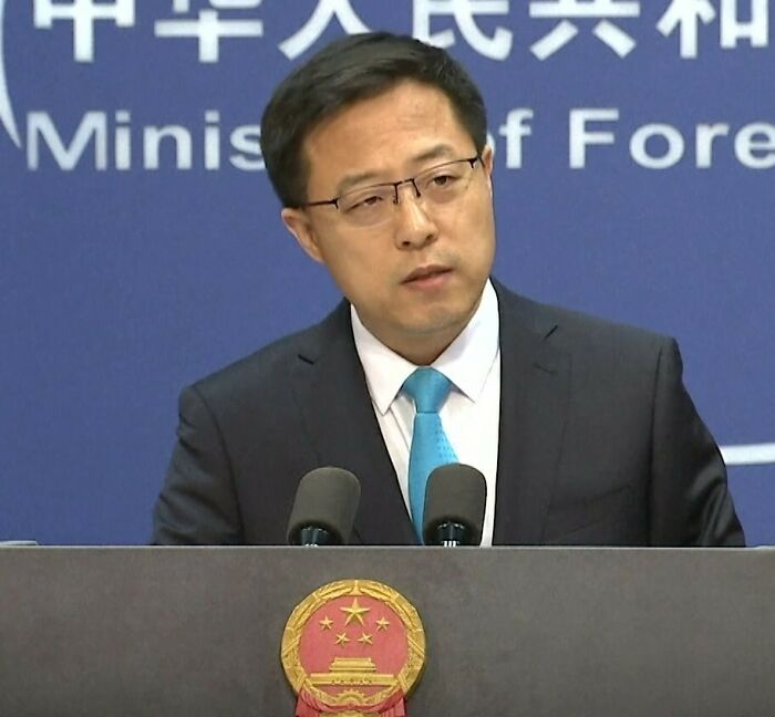 Chinese official speaking at podium during press conference on TV star facing capital punishment for illegal substances at airport Chinese official speaking at podium during press conference on TV star facing capital punishment for illegal substances at airport