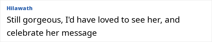 Comment on a news article about an ex-Victoria’s Secret model battling cancer sharing her rejection from this year’s show.