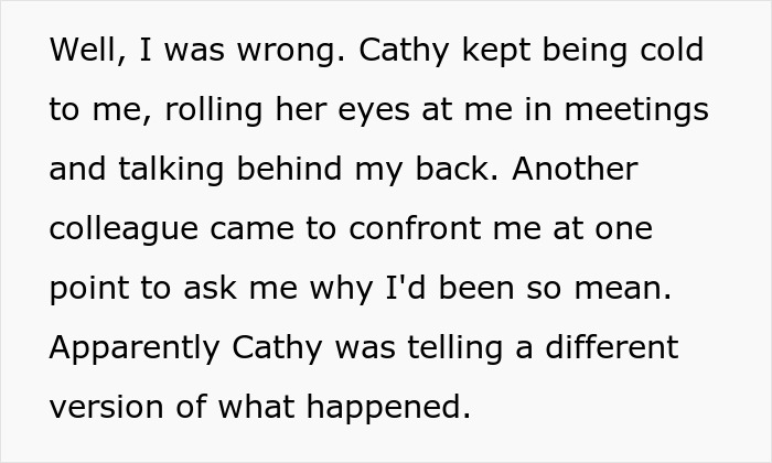 Woman Gets Fired When She Causes Drama Because Coworker Accidentally Revealed Her Lies Woman Gets Fired When She Causes Drama Because Coworker Accidentally Revealed Her Lies